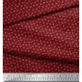 thumbnail image 3 of Soimoi Modal Satin Fabric Flower Artistic Print Fabric by Yard 42 Inch Wide, 3 of 3