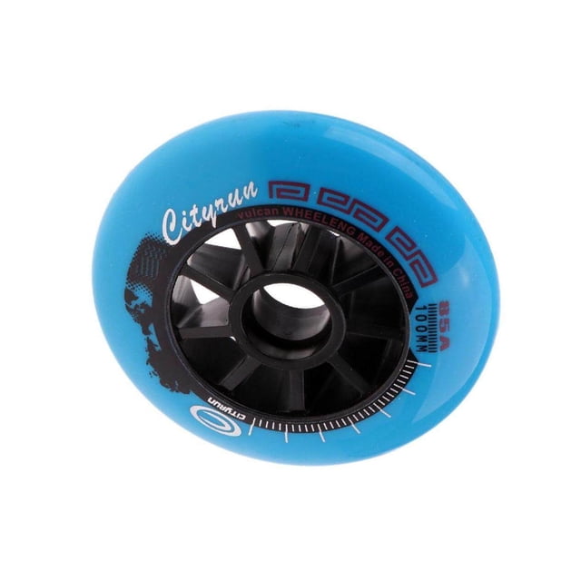 Roues de Patinage de Vitesse Extérieur Intérieur Patins en Ligne Roues Roues Outil 100 mm Bleu
