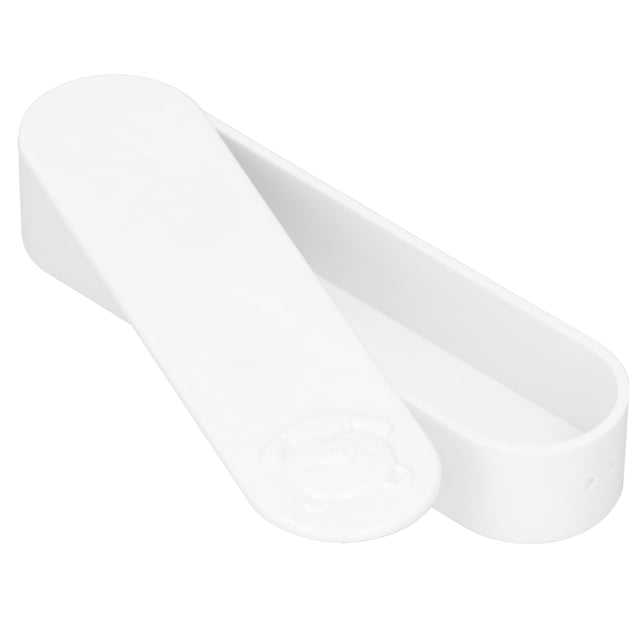 Cotton Swab Storage Case, Cotton Swab Container Self-resilient Design For Cotton Swabs For Toothpicks White
