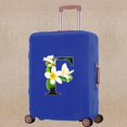 thumbnail image 1 of Luggage Cover Elasticity Thicken Travel Accessory Covers Flower Color Print Trolley Protective Case Apply To 18-32 Inch Suitcase 8Flower color F L (26-28inch), 1 of 6