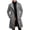 Dark Gray#jackets for men, variant on aohooy Mens Wool Blend Trench Coat Mid Long Single Breasted Lapel Pea Coats Winter Business Casual Overcoats with Pockets Black,S