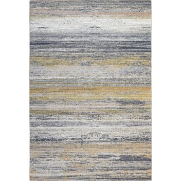 Rug Branch Emir Collection Tapis abstrait hydrofuge moderne