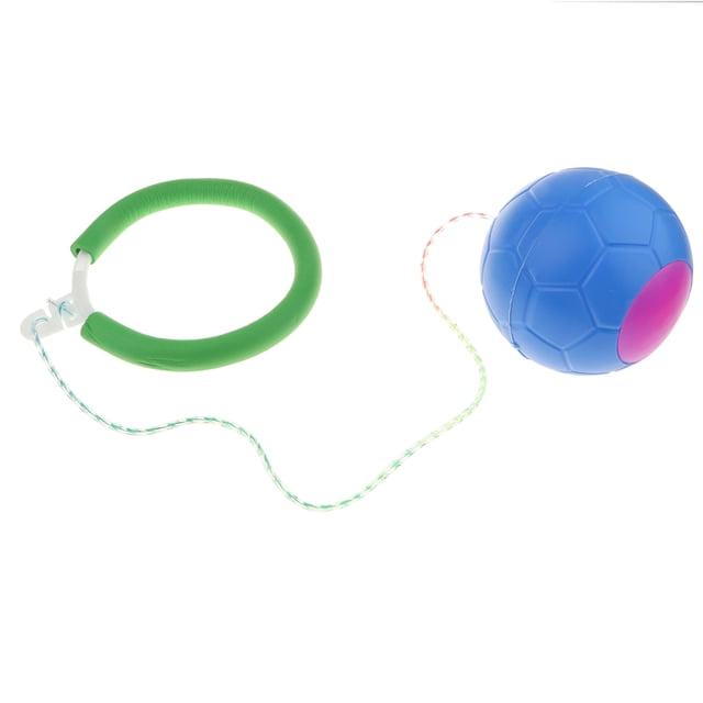 Kids Fitness Skip Ball Hop the Rope Swinging Toy Outdoor Playground Blue