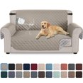 thumbnail image 1 of JUNWELL 100% Waterproof Sofa Cover Non Slip Couch Cover Machine Washable Slipcover Leakproof Furniture Protector for Dogs Kids Pets  Dark Gray  Sofa, 1 of 7