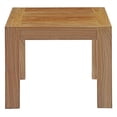 thumbnail image 4 of Modway Upland Solid Teak Wood Outdoor Patio Side Table in Natural, 4 of 4
