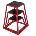 thumbnail image 1 of Non-Slip Steel Plyometric Jump Box for Home Gym – Sturdy Versatility Step-Up Platform for Fitness, Strength & Jump Training – Shock-Resistant Conditioning Equipment, 12/18/24/30 Inch, 1 of 8