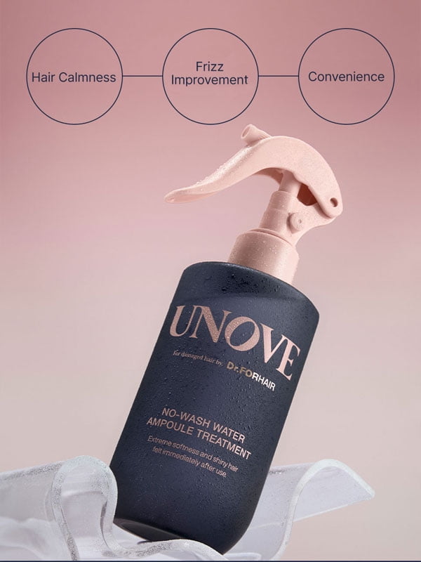 Unove Traitement en Ampoule d'Eau Sans Rinçage