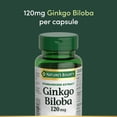 thumbnail image 2 of NATURE'S BOUNTY Ginkgo Biloba, Helps Enhance Cognitive Function And Memory In Adults, Helps to Support Peripheral Circulation, Capsules 100, 2 of 6