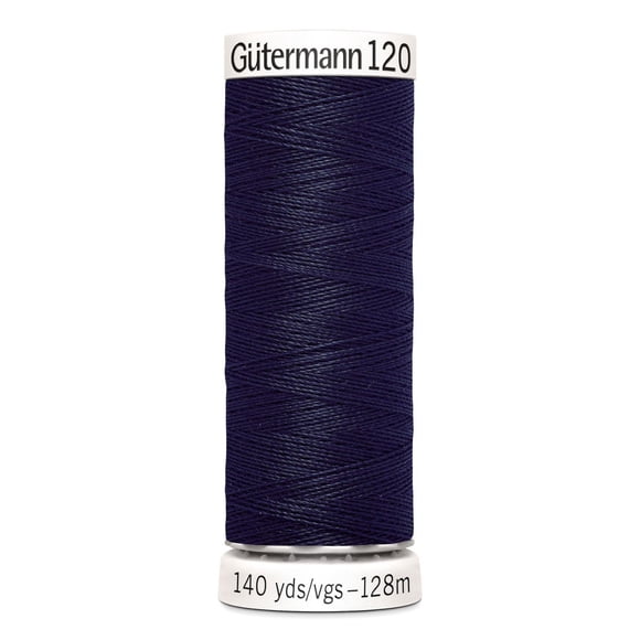 GÜTERMANN 120 Sew-All Thread, Lazuli Blue, 128 m (140 yd), Pack of 5 Spools