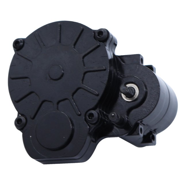 ZheElen RCGOFOLLOW Aluminum Alloy Silent Performance Gear Box Silent Performance Rc Gear Box For 1/24 FMS FCX18 FCX24 RC Car Accessories Black