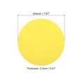 thumbnail image 2 of Unique Bargains 7.9-inch Round Cardboard Paper, 40 Pcs Blank Disc Circles Slices for Party Decorations DIY Craft, Yellow, 2 of 6
