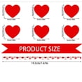thumbnail image 2 of YANHAIGONG Pailles en Papier Saint-Valentin, 24 Pcs Pailles en Papier Jetables Saint-Valentin, Pailles Cœur Rouges pour Fête de la Saint-Valentin Pailles Décoratives, Fournitures pour Fête de Mariage et d'Anniversaire, 2 of 9