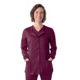 thumbnail image 1 of Landau ProFlex Women's Modern Tailored Fit Stretch Snap Front Scrub Jacket, 1 of 1