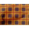thumbnail image 4 of oneOone Cotton Poplin Fabric Madras Check Printed Craft Fabric BTY 42 Inch Wide, 4 of 4