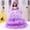 Purple, variant on YANGHONGY Wedding Dress Princess Doll Toy Gift Box For Little Girls Children's Play Toys Family Ornaments Boys And Girls Holiday Birthday Gifts