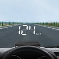 thumbnail image 1 of EGNMCR Up Display, Car Universal GPS HUD, Speedometer USB Interface, Speed, Driving Direction, OverSpeed, Clear Fault, For All Vehicle Speed display, 1 of 9