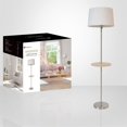 thumbnail image 3 of Xtricity - Anderson Collection Torchiere Floor Lamp, 5 'Height, White, 3 of 3