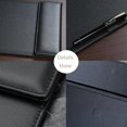 thumbnail image 5 of A4 Clipboard Folder PU Leather Writing Pad Office Supplies - Multicolor, Black, 5 of 5