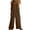 Brown/sleeveless romper shorts women, variant on Brnmxoke Sleeveless Jumper Women Shorts,Summer Dressy Casual Lightweight Linen Jumpsuits Baggy Crewneck Button Down Loose Wide Legs Basic Overalls with Pockets Brown,L