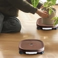 thumbnail image 3 of Rbaofujie Universal Wheel Round Plastic Base Mobile Flowerpot Tray Thickened Resin Universal Wheel with Brake Strap Water Box Drawer Tray with Wheel Flower Support, 3 of 5