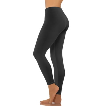 Mefallenssiah Fashion Casual Women Solid Span Ladies High Waist Wide Leg Trousers Yoga Pants Full Pants Black XXL