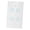 White, variant on WIFI Touch Screen Switch, Smart Dimmer Switch Touch Smart Wall Switch WIFI Intelligent Switch Single Circle for 4 Way AC 95 to 250V for Lights Household Appliances