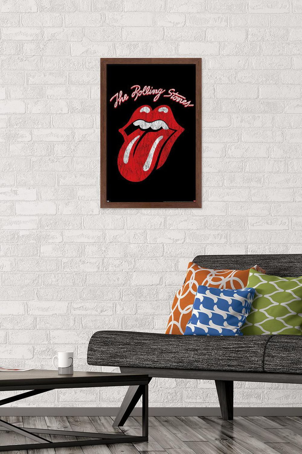 Rolling Stones - Classic Logo Wall Poster