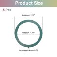 thumbnail image 2 of 5Pcs Magnetic Adapter Ring, Magnetic Wireless Charger Conversion Kit, Green, 2 of 8