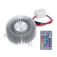 thumbnail image 2 of Estink Sun Flower Wall Lamp Aluminum RGB Remote Control 85-277V For Bedroom, 2 of 8