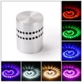 thumbnail image 1 of LED Aluminum Ceiling Aisle Porch Background KTV Spiral Light Effect Wall Lamp, 1 of 8