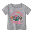 thumbnail image 1 of TZEWGL Tees For Infnat Graphic Print Round Neck Loose Short Sleeve Clothing For Infnants size 8-9T, 1 of 4