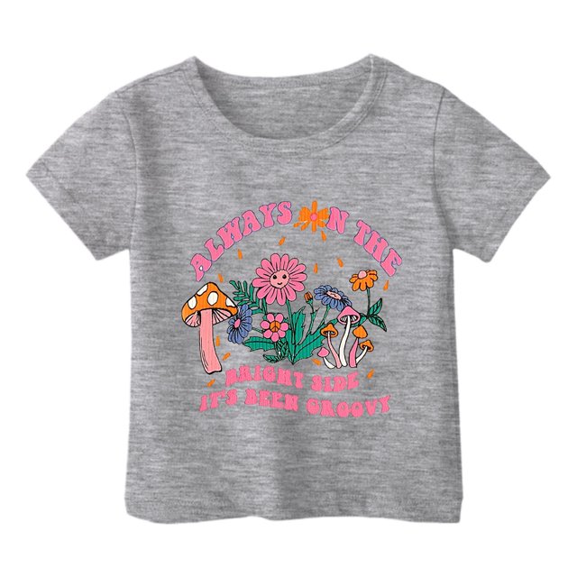 TZEWGL Tees For Infnat Graphic Print Round Neck Loose Short Sleeve Clothing For Infnants size 10-11T
