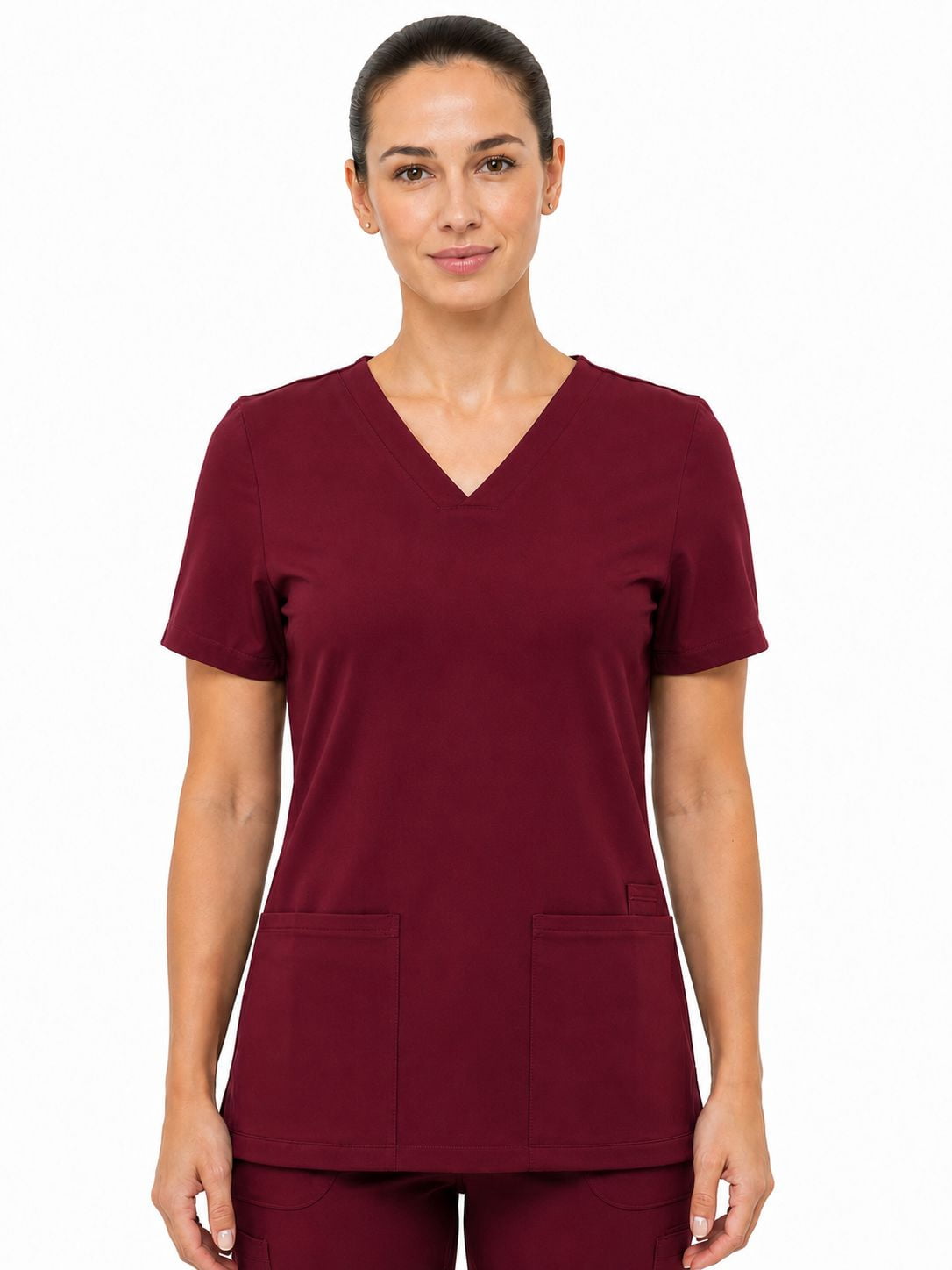 Haut de blouse médicale à col en V pour femmes FLEX SCRUBS