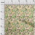 thumbnail image 2 of oneOone Silk Tabby Green Fabric Floral Craft Projects Decor Fabric Printed By The Yard 42 Inch Wide-X4, 2 of 4
