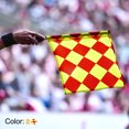 thumbnail image 5 of Unique Bargains Linesman Referee Flag Stainless Steel Pole Sponge Grip, Diamond Checkered, 5 of 5