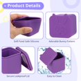 thumbnail image 3 of 8 PCS Silicone Snack Containers, 4oz Silicone Food Container, Reusable Small Food Storage Container for Lunch Box, Leakproof Dip Container to Go, Condiment Salad Dressing Container with Lid, 3 of 5