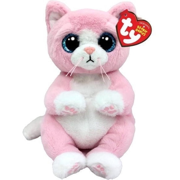 Ty Beanie Baby (Beanie Bellies) - LILLIBELLE the Cat (6 inch) Plush Toy