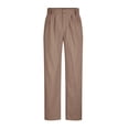 thumbnail image 5 of AherBiu Pantalon Habillé pour Homme Rétro à Taille Extensible, Jambe Droite, avec Poches, Pantalon Classique Ajusté, 5 of 5