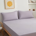 thumbnail image 4 of Lisbinx Breathable Cooling Body Pillowcase for Hot Sleepers - 19x29 Inch Temperature Regulating, Velvet Soft Polyester Cotton, Night Sweat Relief, All-Season Use, 4 of 6
