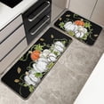 thumbnail image 4 of Rbaofujie 2 Pcs Kitchen Rugs and Mats for Floor Non-Slip Backing Mat Kitchen Decor Kitchen Rug Decor 16x24in+16x48in Halloween Decorations, 4 of 6