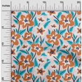 thumbnail image 2 of oneOone Velvet Light Pink Fabric Florals Craft Projects Decor Fabric Printed By The Yard 58 Inch Wide, 2 of 4