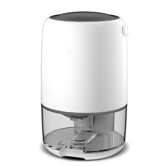 Mini Semiconductor Dehumidifier with Water Full Auto Shut-Off & Night Mode