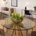 thumbnail image 5 of 22" Inch Round Glass Table Top 1/2" Thick Tempered Beveled Edge by Fab Glass and Mirror, 5 of 5