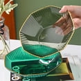 thumbnail image 4 of Ynlkorvg Tableware Fruit Plate Salad Plate Modern Fruit Dishes For Countertops Home Table Centerpiece Decoration Green, 4 of 6