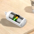 thumbnail image 1 of LSLJS Travel Pills Organizer, Portable Daily Pills Container Storage Box 3 Compartments Drug Storage Box Plastic Slide Cover Case Travel Organizer Sealed Box Family Box Med, 1 of 9