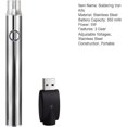 thumbnail image 2 of PEONAVET Electric Iron Thread Soldering Iron Kits 3 Gear Adjustable Voltages 650mAh Battery Cart Pen with USB Adapter Welding Tool Kits, 2 of 2