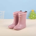 thumbnail image 2 of Spring Summer and Autumn Children's Short Boots with Mid Calf Length Lightweight and Elegant Featuring Smooth Curved Design Suitable for Rain ., 2 of 9