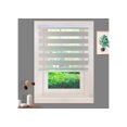 thumbnail image 1 of WYMO Zebra Blinds 44 x 96 INCH - Sheer Horizontal Blinds and Shades for Daytime and Nighttime - Light Filtering Roller Shades for Windows - Beige - Manual Control Stick, 1 of 7