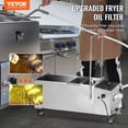 thumbnail image 2 of VEVOR Filtre de Friteuse Mobile, Capacité du Réservoir d'Huile 55 L, Système de Filtration d'Huile avec Vitesse de Filtration d'Huile 10 L/min, Système Mobile de Filtration d'Huile de Friture, 2 of 9