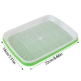 thumbnail image 2 of Sprout Germination Tray Hydroponic Growing For Wheatgrass Soilless Vegetable Planter - For Patio, 2 of 7